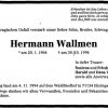 Wallmen Hermann 1964-1994 Todesanzeige